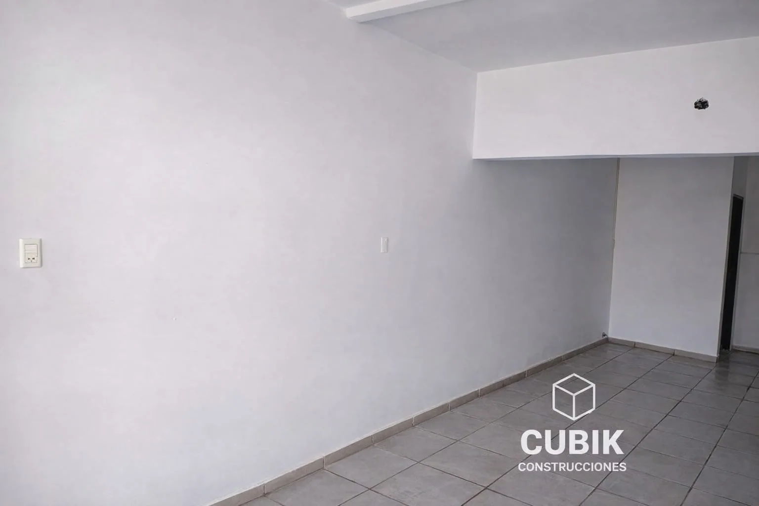 Fachada comercial de un proyecto de CUBIK